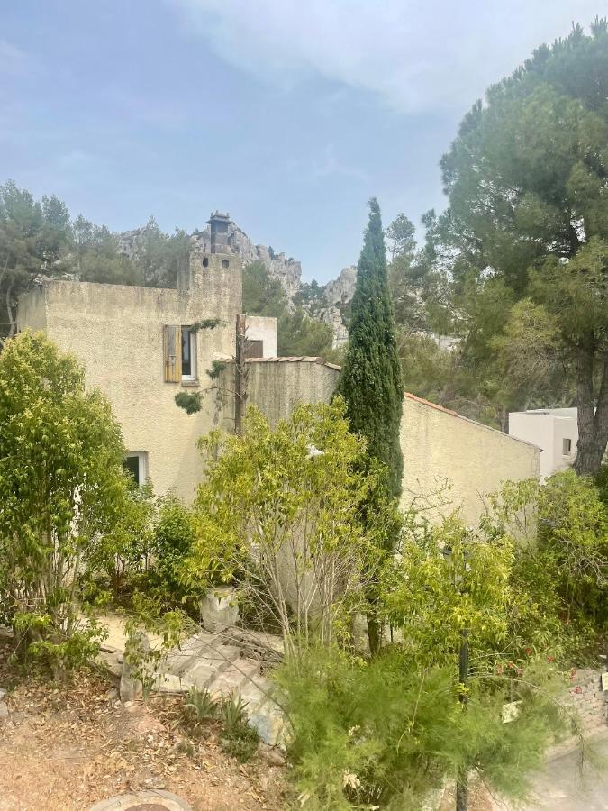 "Lou Mes" Les Baux Balcon Apartment Bagian luar foto