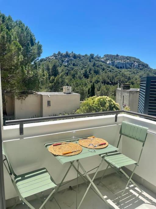 "Lou Mes" Les Baux Balcon Apartment Bagian luar foto
