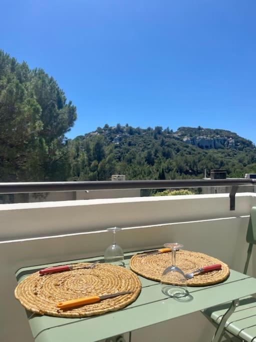 "Lou Mes" Les Baux Balcon Apartment Bagian luar foto