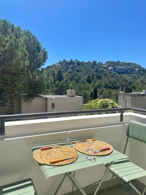 "Lou Mes" Les Baux Balcon Apartment Bagian luar foto