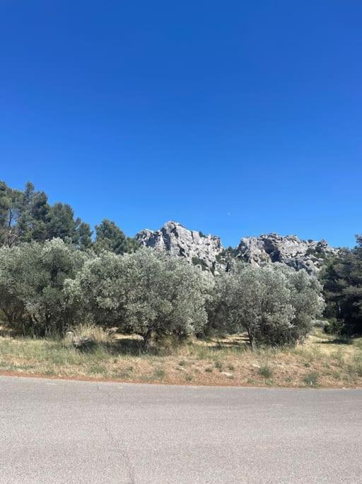 "Lou Mes" Les Baux Balcon Apartment Bagian luar foto
